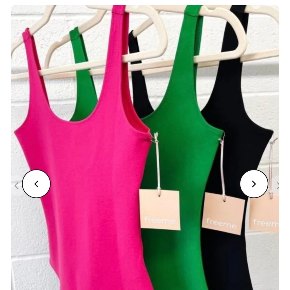 Freeme‎ Green  Ponte bodysuit thing. NWT -retail 25
